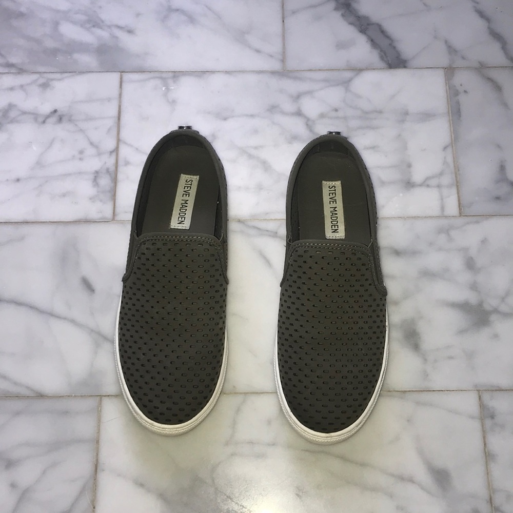 Steve Madden Green Sneakers